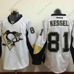 Pittsburgh Penguins #81 Phil Kessel Valkoinen Paita – Miesten