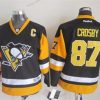 Pittsburgh Penguins #87 Sidney Crosby Musta Vieras Paita – Lasten