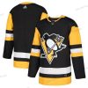 Pittsburgh Penguins Tyhjä Musta Kotiottelu Aito Ommeltu NHL Paita – Nuoret