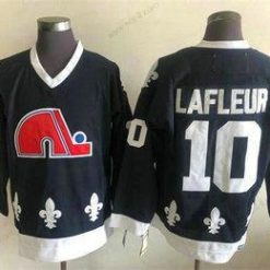 Quebec Nordiques #10 Lafleur Valkoinen CCM Retro Paita – Miesten