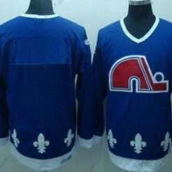 Quebec Nordiques Räätälöidyt Sininen CCM Paita – Miesten