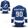 Reebok Tampa Bay Lightning #90 Vladislav Namestnikov Premier Royal Sininen Kotiottelu NHL Paita – Miesten