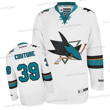 San Jose Sharks #39 Logan Couture Valkoinen Kolmas Paita – Miesten