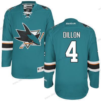 San Jose Sharks #4 Brenden Dillon Sinivihreä Kotiottelu Paita – Miesten