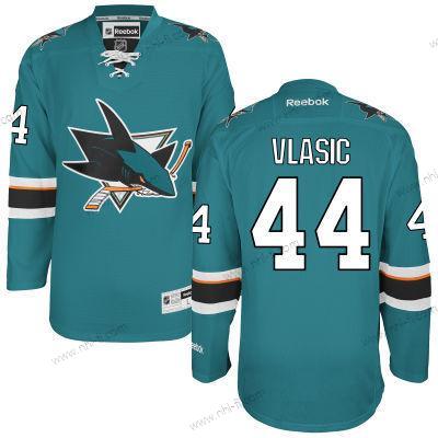 San Jose Sharks #44 Marc-Edouard Vlasic Sinivihreä Kotiottelu Paita – Miesten