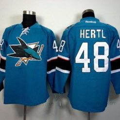 San Jose Sharks #48 Tomas Hertl 2014 Sininen Paita – Miesten