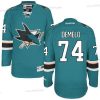 San Jose Sharks #74 Dylan Demelo Sinivihreä Kotiottelu Paita – Miesten