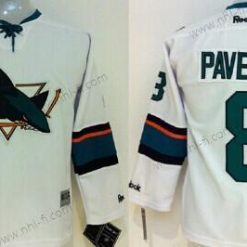 San Jose Sharks #8 Joe Pavelski 2014 Valkoinen Paita – Lasten