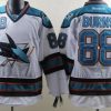 San Jose Sharks #88 Brent Burns Valkoinen Paita – Miesten