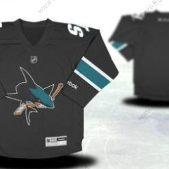 San Jose Sharks Räätälöidyt Musta Vieras Paita