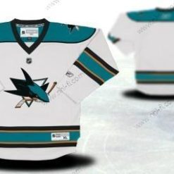 San Jose Sharks Räätälöidyt Valkoinen Paita