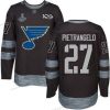 Sininens #27 Alex Pietrangelo Musta 1917-2017 100th Vuosipäivä Stanley Cup Champions Ommeltu Jääkiekko Paita – Miesten