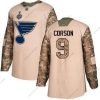 Sininens #9 Shayne Corson Maastokuvio Aito 2017 Veterans Day Stanley Cup Final Bound Ommeltu Jääkiekko Paita – Miesten