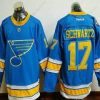 St. Louis Blues #17 Jaden Schwartz Sininen 2017 Talvi Klassinen Ommeltu NHL Reebok Jääkiekko Paita – Miesten