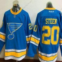 St. Louis Blues #20 Alexander Steen Sininen 2017 Talvi Klassinen Ommeltu NHL Reebok Jääkiekko Paita – Miesten