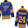 St. Louis Blues #24 Bernie Federko Sininen Retro CCM Paita – Miesten