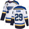 St. Louis Blues #29 Vince Dunn Valkoinen Road Aito 2019 Stanley Cup Final Bound Ommeltu Jääkiekko Paita – Miesten