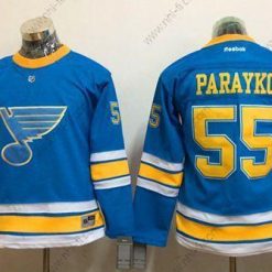 St. Louis Blues #55 Colton Parayko Sininen 2017 Talvi Klassinen Ommeltu NHL Paita – Naisten