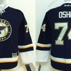 St. Louis Blues #74 T. J. Oshie Laivastonsininen Sininen Vieras Paita – Lasten