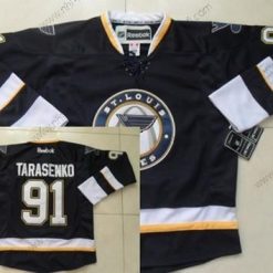 St. Louis Blues #91 Vladimir Tarasenko Laivastonsininen Sininen Vieras Paita – Miesten