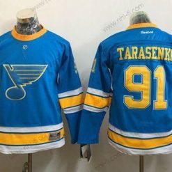 St. Louis Blues #91 Vladimir Tarasenko Sininen 2017 Talvi Klassinen Ommeltu NHL Paita – Nuoret