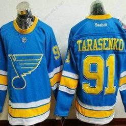 St. Louis Blues #91 Vladimir Tarasenko Sininen 2017 Talvi Klassinen Ommeltu NHL Reebok Jääkiekko Paita – Miesten