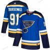 St. Louis Blues #91 Vladimir Tarasenko Sininen Kotiottelu Aito Ommeltu NHL Paita – Nuoret