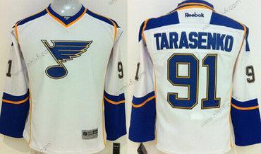 St. Louis Blues #91 Vladimir Tarasenko Valkoinen Paita – Lasten