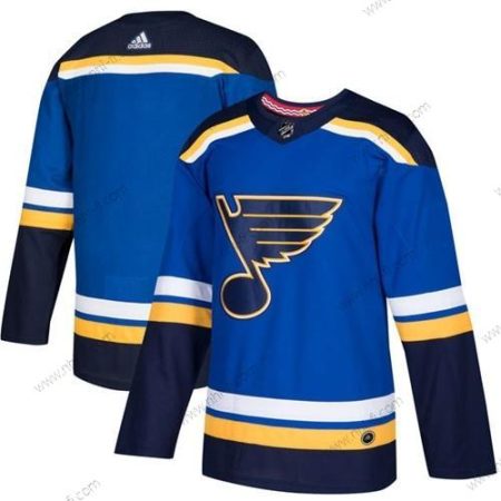 St. Louis Blues Tyhjä Sininen Kotiottelu Aito Ommeltu NHL Paita – Nuoret