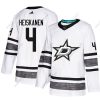 Stars #4 Miro Heiskanen Valkoinen Aito 2019 All-Star Ommeltu Jääkiekko Paita – Miesten