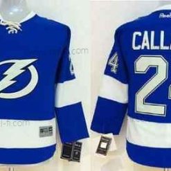 Tampa Bay Lightning #24 Ryan Callahan 2015 Stanley Cup Sininen Paita – Nuoret