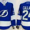 Tampa Bay Lightning #24 Ryan Callahan New Sininen Paita – Miesten