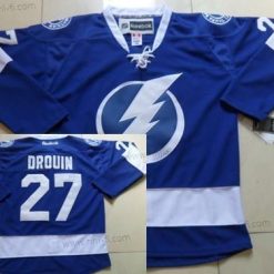 Tampa Bay Lightning #27 Jonathan Drouin New Sininen Paita – Miesten