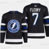 Tampa Bay Lightning #7 Haydn Fleury Musta 2024 Stadium Series Ommeltu Paita – Miesten