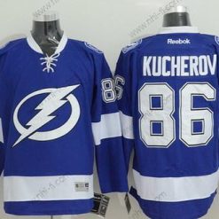 Tampa Bay Lightning #86 Nikita Kucherov New Sininen Paita – Miesten