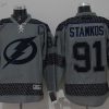 Tampa Bay Lightning #91 Steven Stamkos Charcoal Harmaa Paita – Miesten