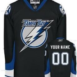 Tampa Bay Lightning Räätälöidyt Musta Paita – Miesten