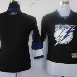 Tampa Bay Lightning Tyhjä Musta Paita – Lasten