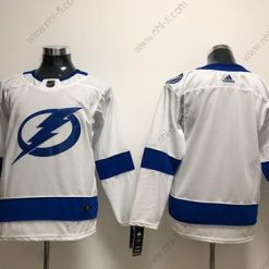 Tampa Bay Lightning Tyhjä Valkoinen Road Aito Ommeltu NHL Paita – Nuoret