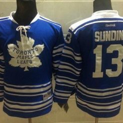 Toronto Maple Leafs #13 Mats Sundin 2014 Talvi Klassinen Sininen Paita – Lasten