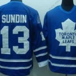 Toronto Maple Leafs #13 Mats Sundin Sininen Retro CCM Paita – Miesten