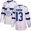 Toronto Maple Leafs #13 Mats Sundin Valkoinen Aito 2018 Stadium Series Ommeltu NHL Paita – Nuoret