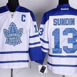 Toronto Maple Leafs #13 Mats Sundin Valkoinen Vieras Paita – Miesten