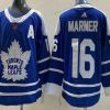 Toronto Maple Leafs #16 Mitch Marner Sininen 2022 Käänteinen Retro Aito Paita – Miesten