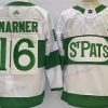 Toronto Maple Leafs #16 Mitch Marner Valkoinen 2019 St Pats Aito Paita – Miesten