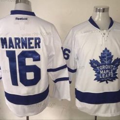 Toronto Maple Leafs #16 Mitchell Marner Valkoinen 2016-17 Kolmas 100th Vuosipäivä Ommeltu Reebok Jääkiekko Paita – Miesten