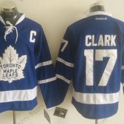 Toronto Maple Leafs #17 Wendel Clark Royal Sininen 2016-17 Kotiottelu 100th Vuosipäivä Jääkiekko Paita – Miesten