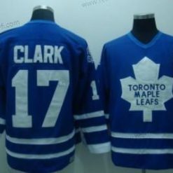 Toronto Maple Leafs #17 Wendel Clark Sininen Retro CCM Paita – Miesten