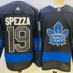 Toronto Maple Leafs #19 Jason Spezza Musta X Drew House Inside Out Ommeltu Paita – Miesten