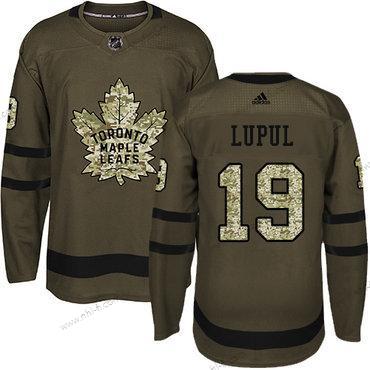 Toronto Maple Leafs #19 Joffrey Lupul Vihreä Salute to Service Ommeltu NHL Paita – Nuoret